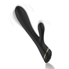 Wibrator Króliczek Hare Black B - Series Joy Czarny | 100% ORYGINAŁ| DYSKRETNA PRZESYŁKA